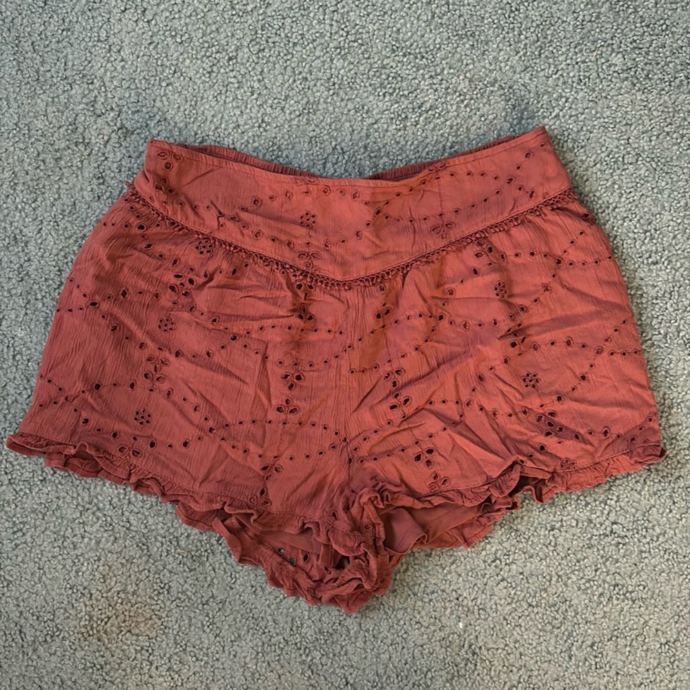 American eagle flowy shorts!! - mauve pink